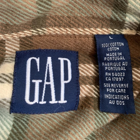 Mens Gap Cotton Button Down Sweater - Picture 3 of 4